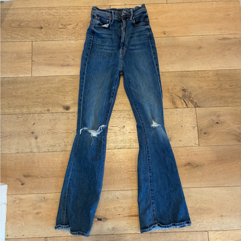 MOTHER Tippy Top Cruiser Sneak Jeans